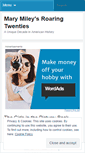 Mobile Screenshot of marymiley.wordpress.com