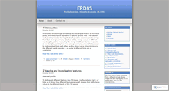 Desktop Screenshot of erdas.wordpress.com