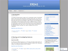 Tablet Screenshot of erdas.wordpress.com