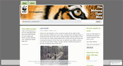 Desktop Screenshot of mekongtigers.wordpress.com