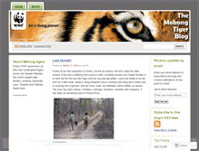 Tablet Screenshot of mekongtigers.wordpress.com