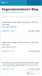 Mobile Screenshot of pageranksolutions.wordpress.com