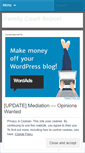 Mobile Screenshot of familycourtreport.wordpress.com