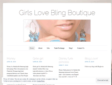 Tablet Screenshot of girlslovebling.wordpress.com