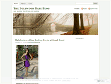 Tablet Screenshot of bollywoodbabeblog.wordpress.com