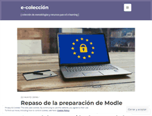 Tablet Screenshot of ecoleccion.wordpress.com