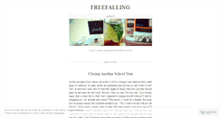 Desktop Screenshot of freefallingintograce.wordpress.com