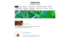 Desktop Screenshot of cliquemais.wordpress.com