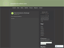 Tablet Screenshot of animalerie2000.wordpress.com