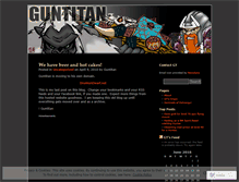 Tablet Screenshot of guntitan.wordpress.com