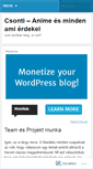 Mobile Screenshot of csonti.wordpress.com