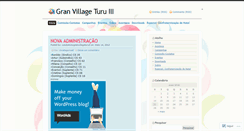 Desktop Screenshot of condominiogranvillageturu3.wordpress.com