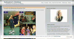 Desktop Screenshot of kellypino.wordpress.com