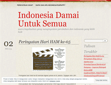 Tablet Screenshot of indonesiatanpafpi.wordpress.com