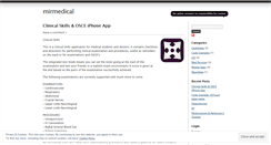 Desktop Screenshot of mirmedical.wordpress.com