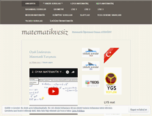 Tablet Screenshot of matematikvesiz.wordpress.com