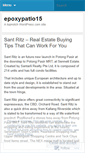 Mobile Screenshot of epoxypatio15.wordpress.com