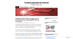 Desktop Screenshot of controlparental.wordpress.com