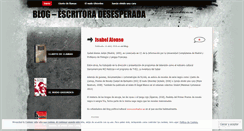 Desktop Screenshot of escritoradesesperada.wordpress.com