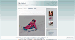 Desktop Screenshot of merknits.wordpress.com