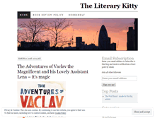 Tablet Screenshot of literarykitty.wordpress.com