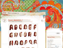 Tablet Screenshot of funnyphotoz.wordpress.com