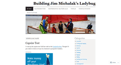 Desktop Screenshot of buildingladybug.wordpress.com