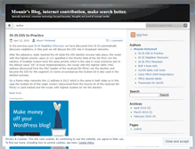 Tablet Screenshot of mounirmohamed.wordpress.com
