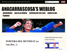 Tablet Screenshot of anacarrascosa.wordpress.com