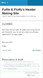 Mobile Screenshot of fufllefluffy.wordpress.com