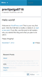 Mobile Screenshot of prerlipelga8716.wordpress.com