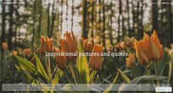 Desktop Screenshot of inspirationalstuff.wordpress.com