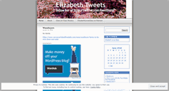 Desktop Screenshot of elizabethtweets.wordpress.com
