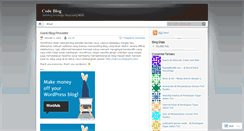 Desktop Screenshot of cakyus.wordpress.com