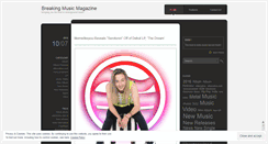 Desktop Screenshot of breakingmusicmagazine.wordpress.com