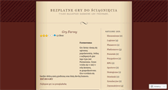 Desktop Screenshot of bezplatnegry.wordpress.com