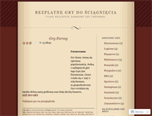 Tablet Screenshot of bezplatnegry.wordpress.com