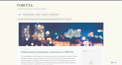 Desktop Screenshot of corcull.wordpress.com