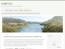 Tablet Screenshot of corcull.wordpress.com