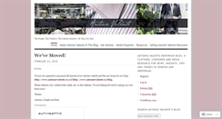 Desktop Screenshot of antoniovalente.wordpress.com