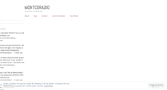 Desktop Screenshot of montcoradio.wordpress.com