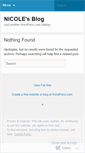 Mobile Screenshot of nicolerants.wordpress.com