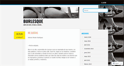 Desktop Screenshot of burlesque72.wordpress.com