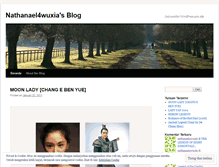 Tablet Screenshot of nathanael4wuxia.wordpress.com