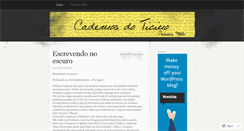 Desktop Screenshot of cadernosdoticino.wordpress.com