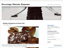 Tablet Screenshot of encourageeducateempower.wordpress.com