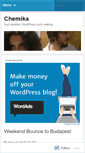 Mobile Screenshot of chemika.wordpress.com