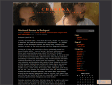 Tablet Screenshot of chemika.wordpress.com