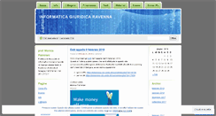 Desktop Screenshot of informaticagiuridica4ra.wordpress.com