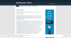 Desktop Screenshot of northcenternews.wordpress.com